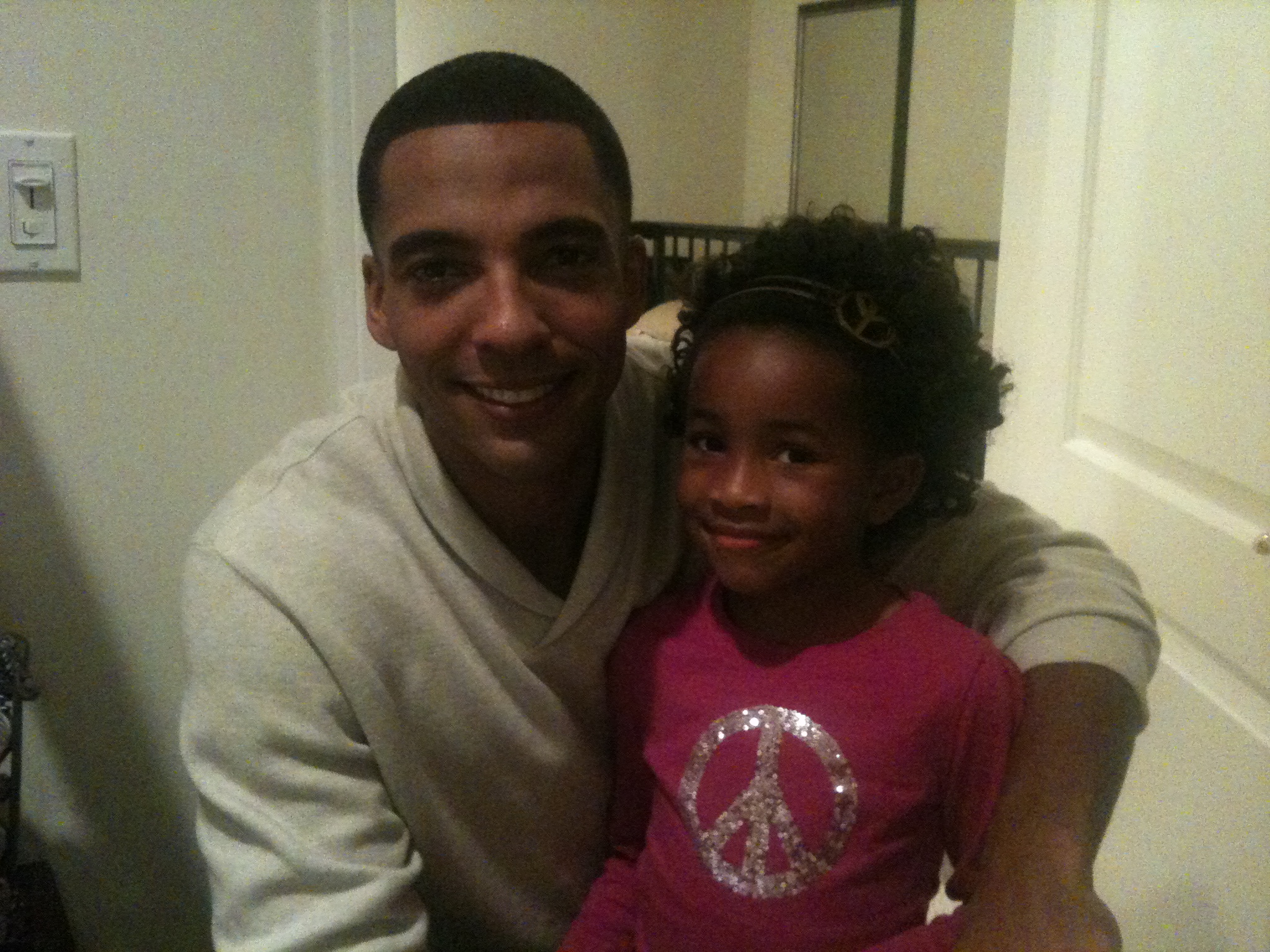Layla on location with Christian Keyes for Feature film 