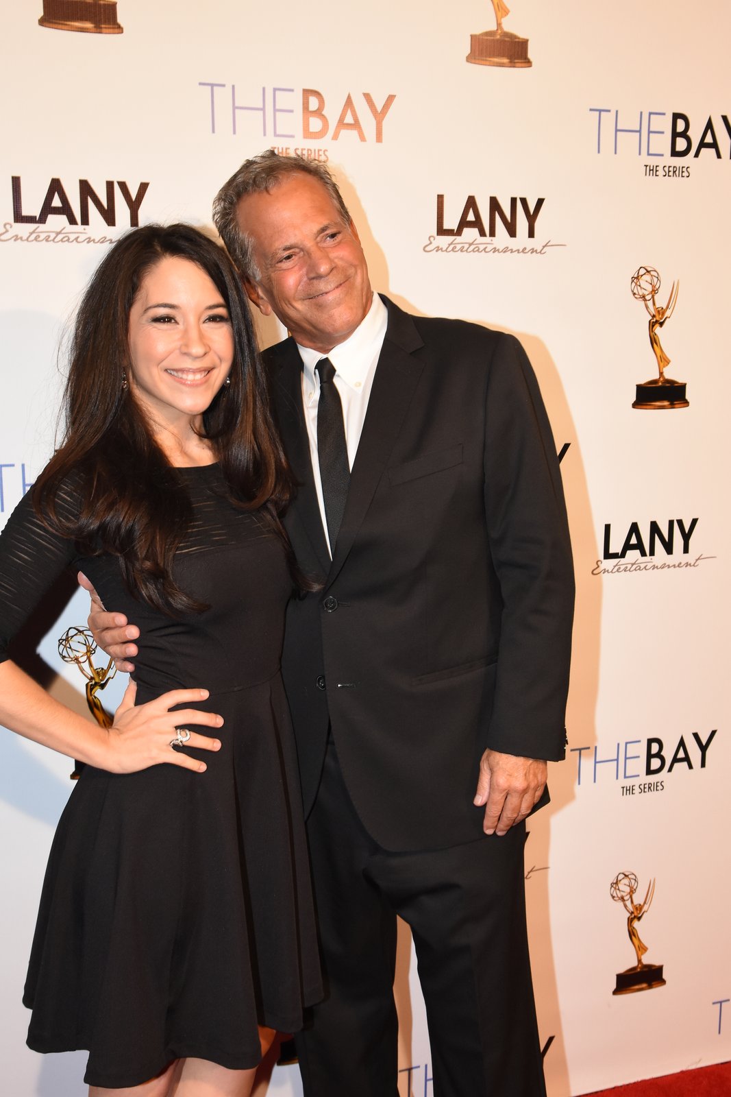 Annie Trevino on the red carpet at The Bay The Series Pre-Emmy party in Los Angeles.