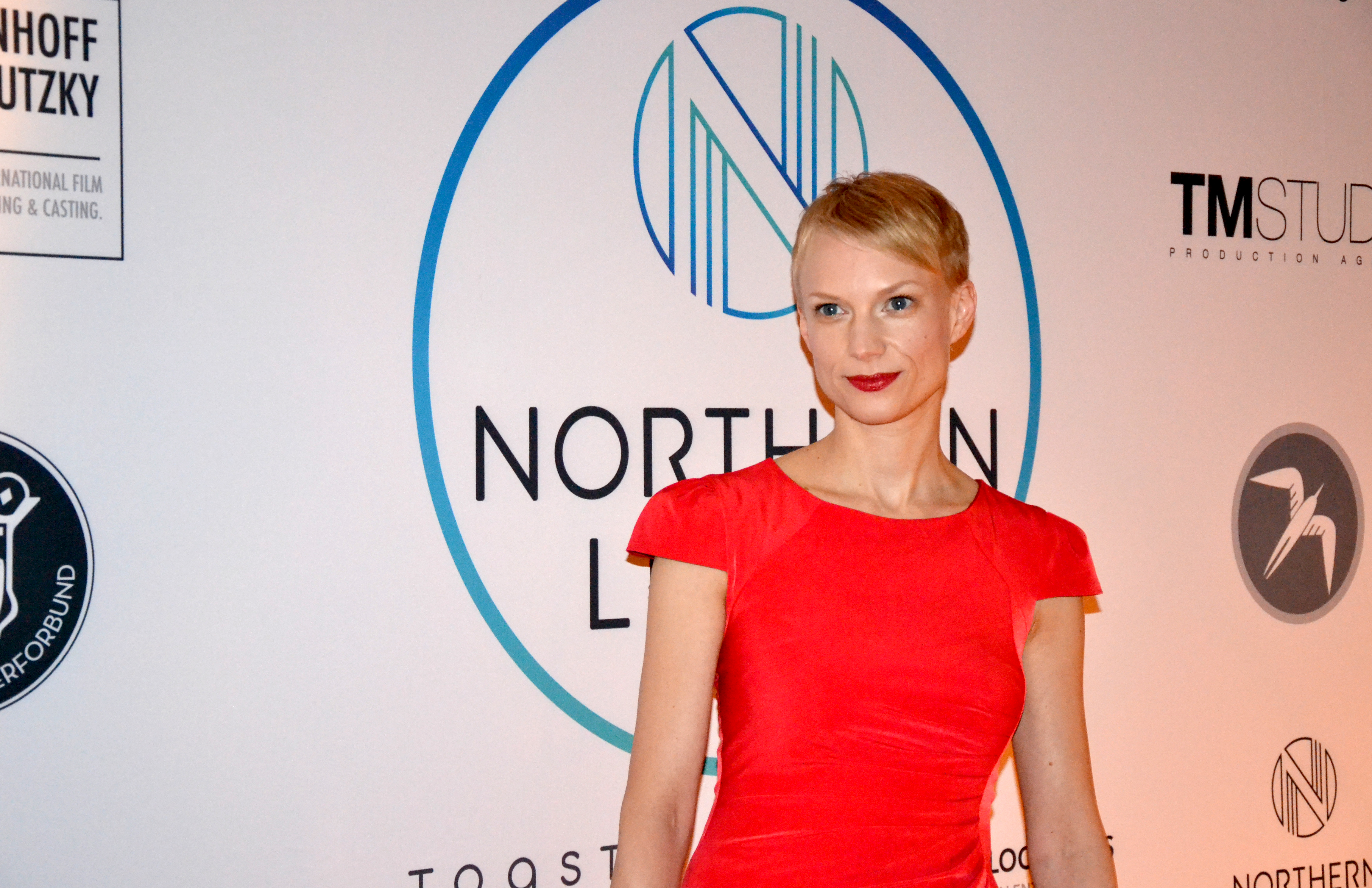 Lise Risom Olsen at Northern Lights during Berlinale 2015.