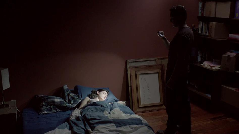 Raleigh Holmes and Steven Weber in Crawlspace. Directed by Josh Stolberg. Vuguru