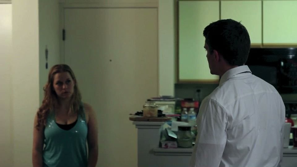 Rebecca Roffino and Connor Kinzer in Burn (2012)