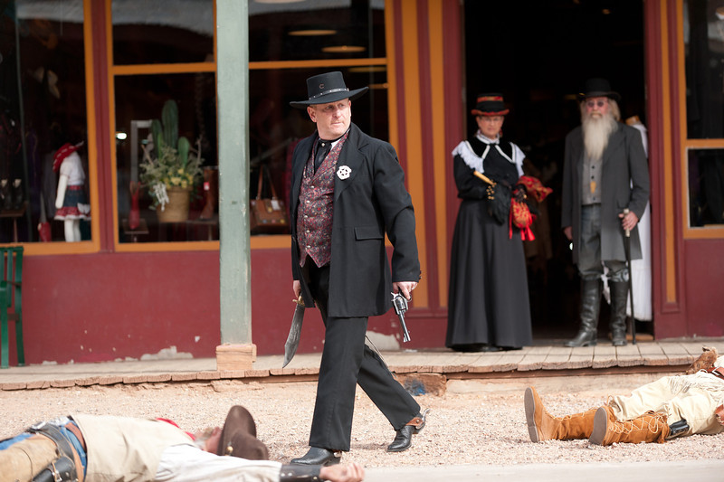 Wyatt gunfight - Allen Street, Tombstone Arizona