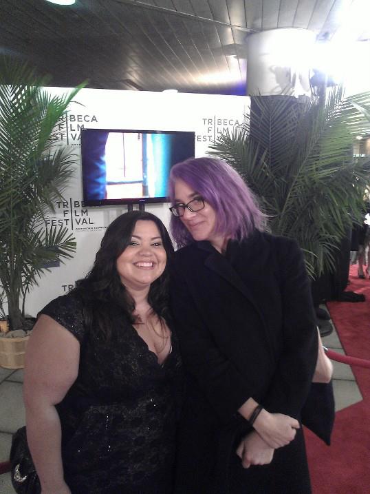 Adrienne Lovette and Director Laurie Collyer.