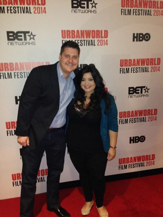 Producer Elod Zoltan Filyo and Adrienne Lovette