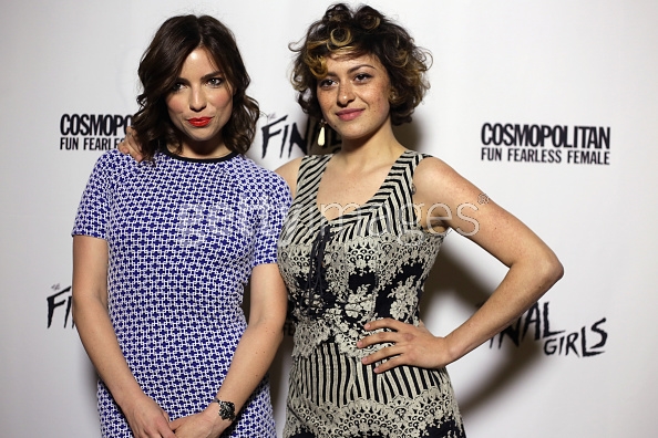 Angela Trimbur and Alia Shawkat attend THE FINAL GIRLS SXSW premiere