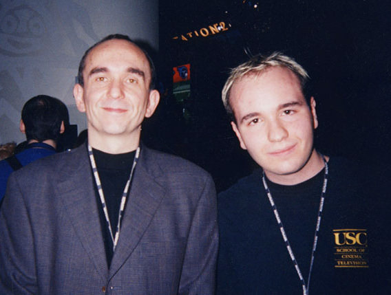 Peter Molyneux and Suren M. Seron at E3.