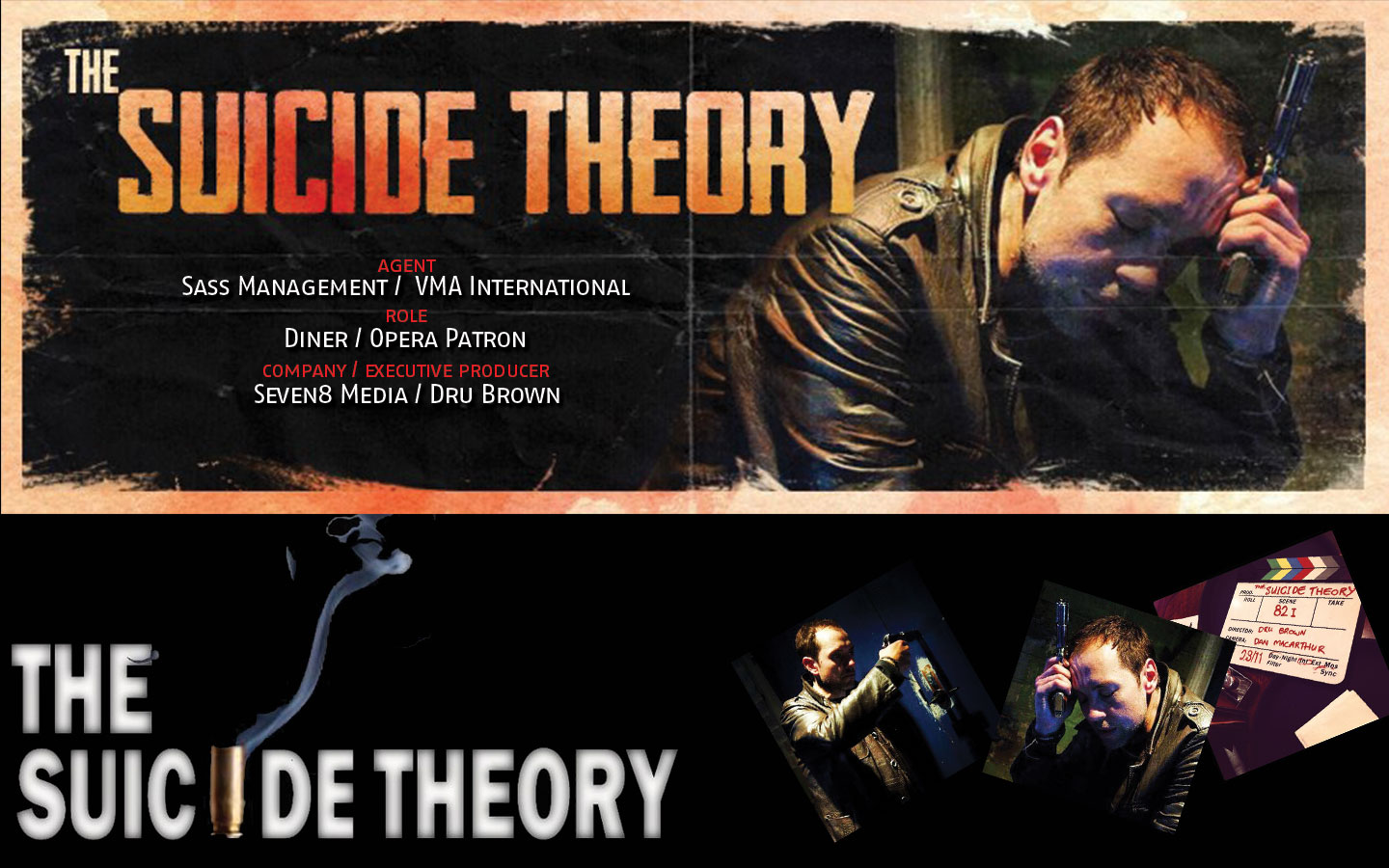 2012-11-23  The Suicide Theory role: Diner / Opera Patron company/director: Seven8 Media / Dru Brown