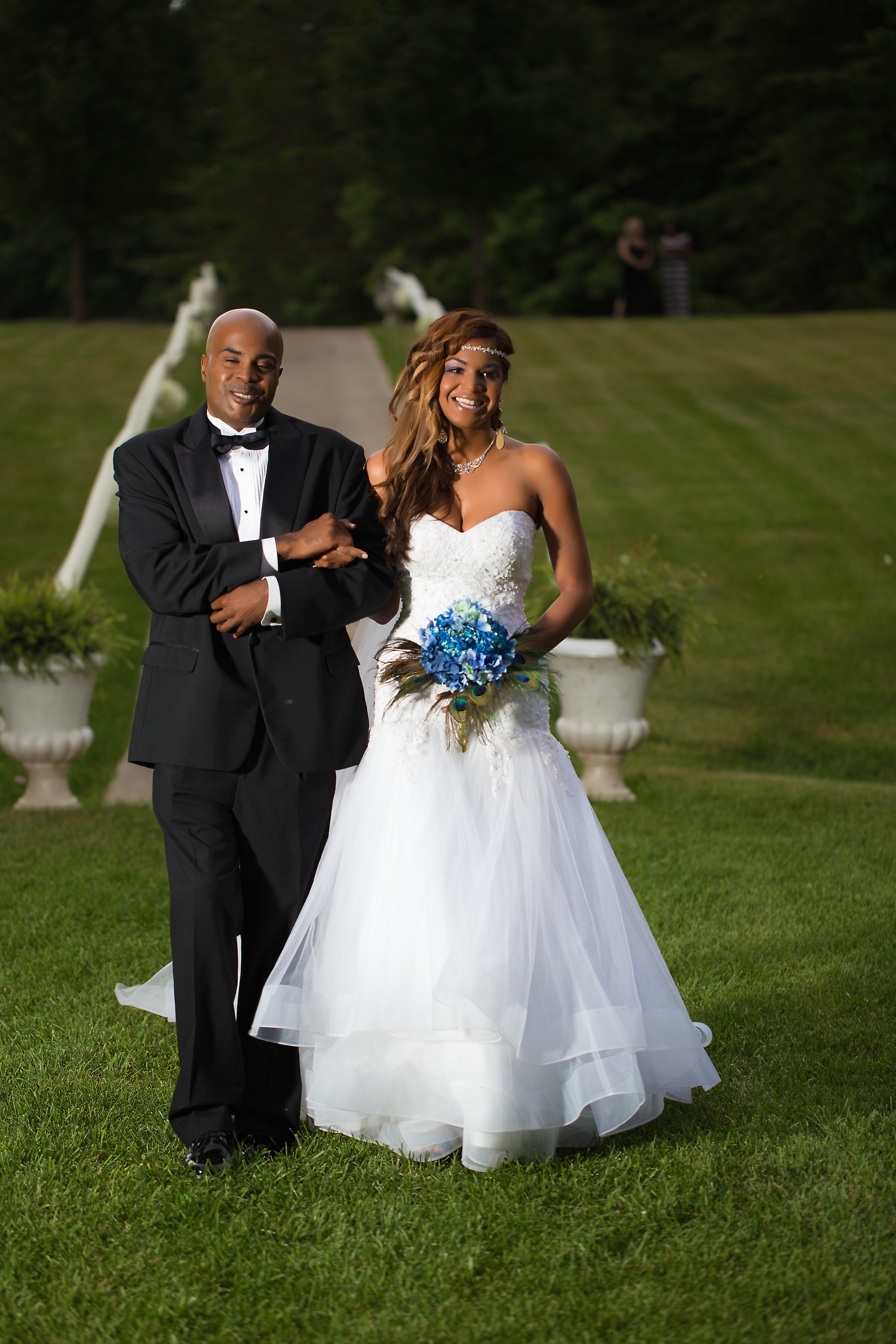 Father and Bride portrait captured during a wedding.