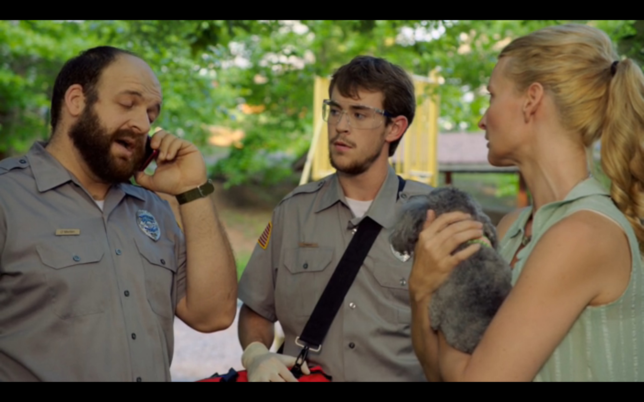 Still of Michael Tourek, Jim Dadosky and Andrea Powell in Susie's Hope (2013)