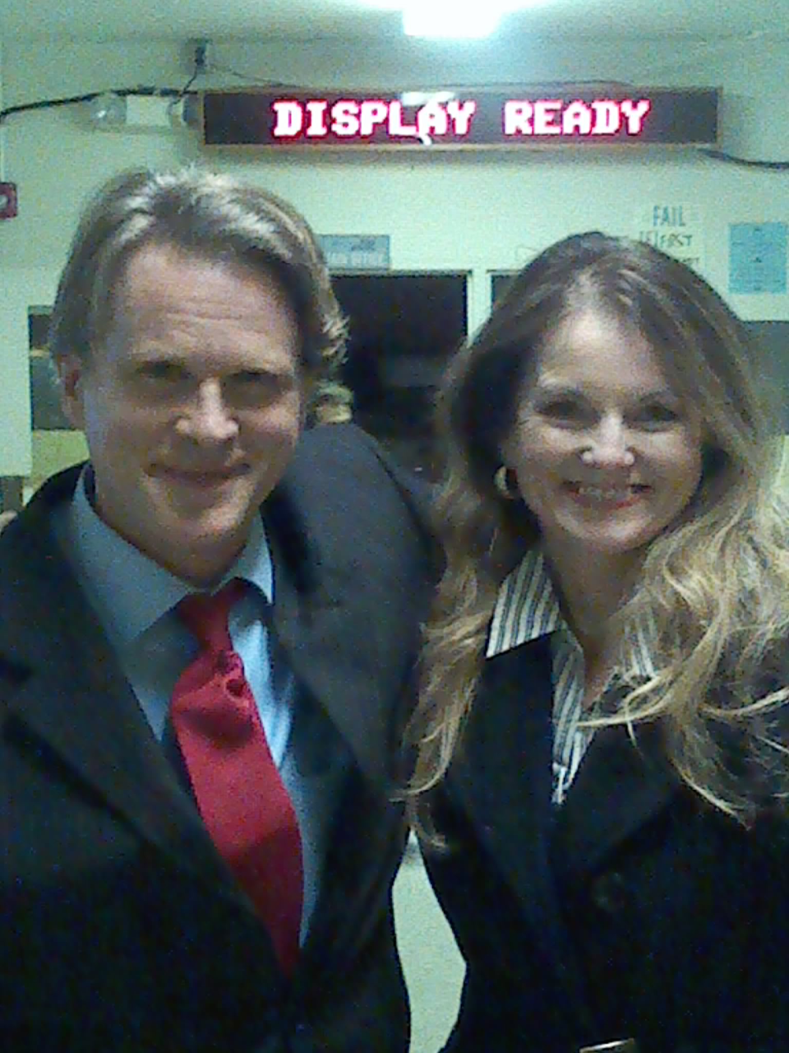 With Cary Elwes...so enjoyed his graciousness on set of H8RS. I played Angela Johnson
