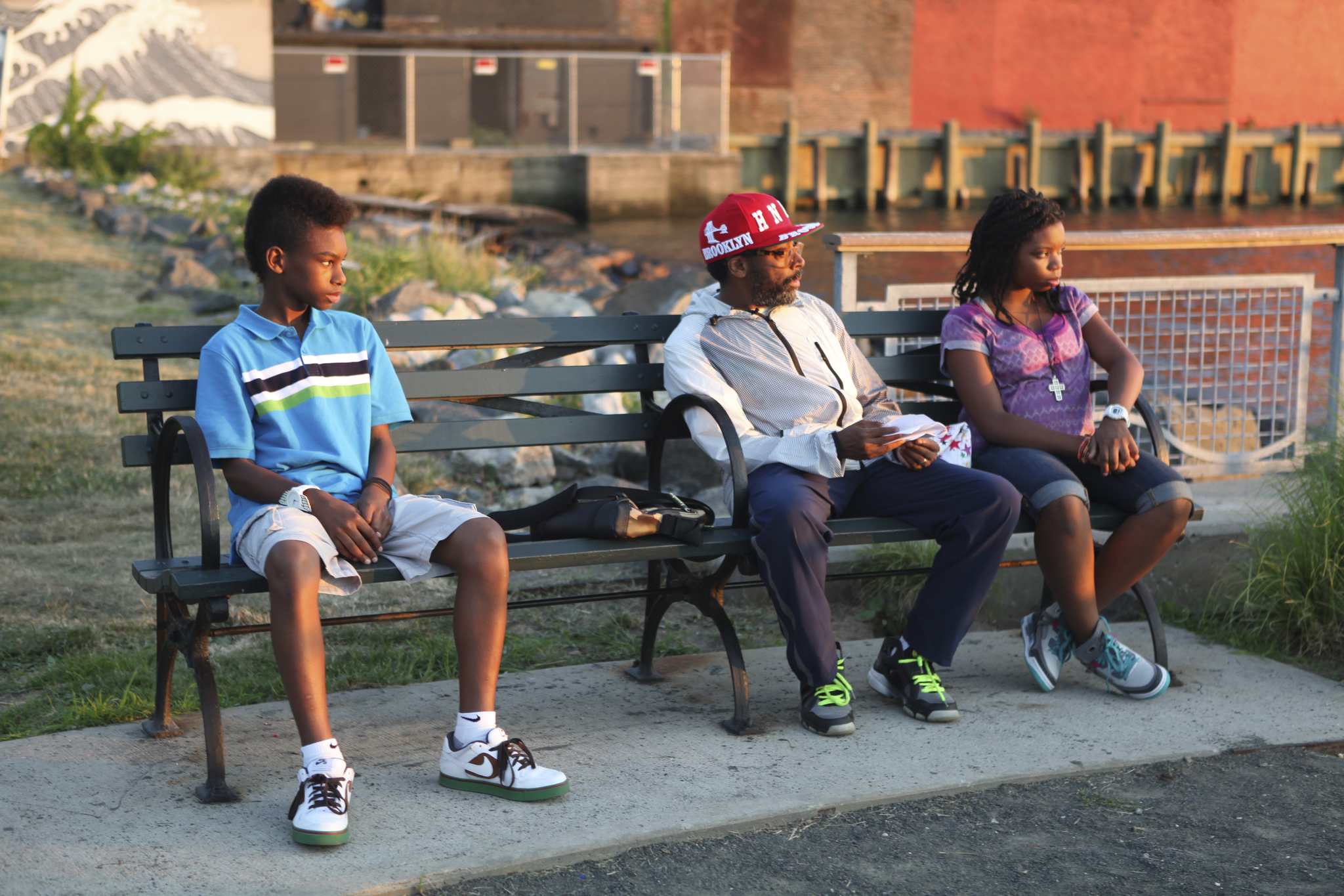 Still of Spike Lee, Toni Lysaith and Jules Brown in Red Hook Summer (2012)