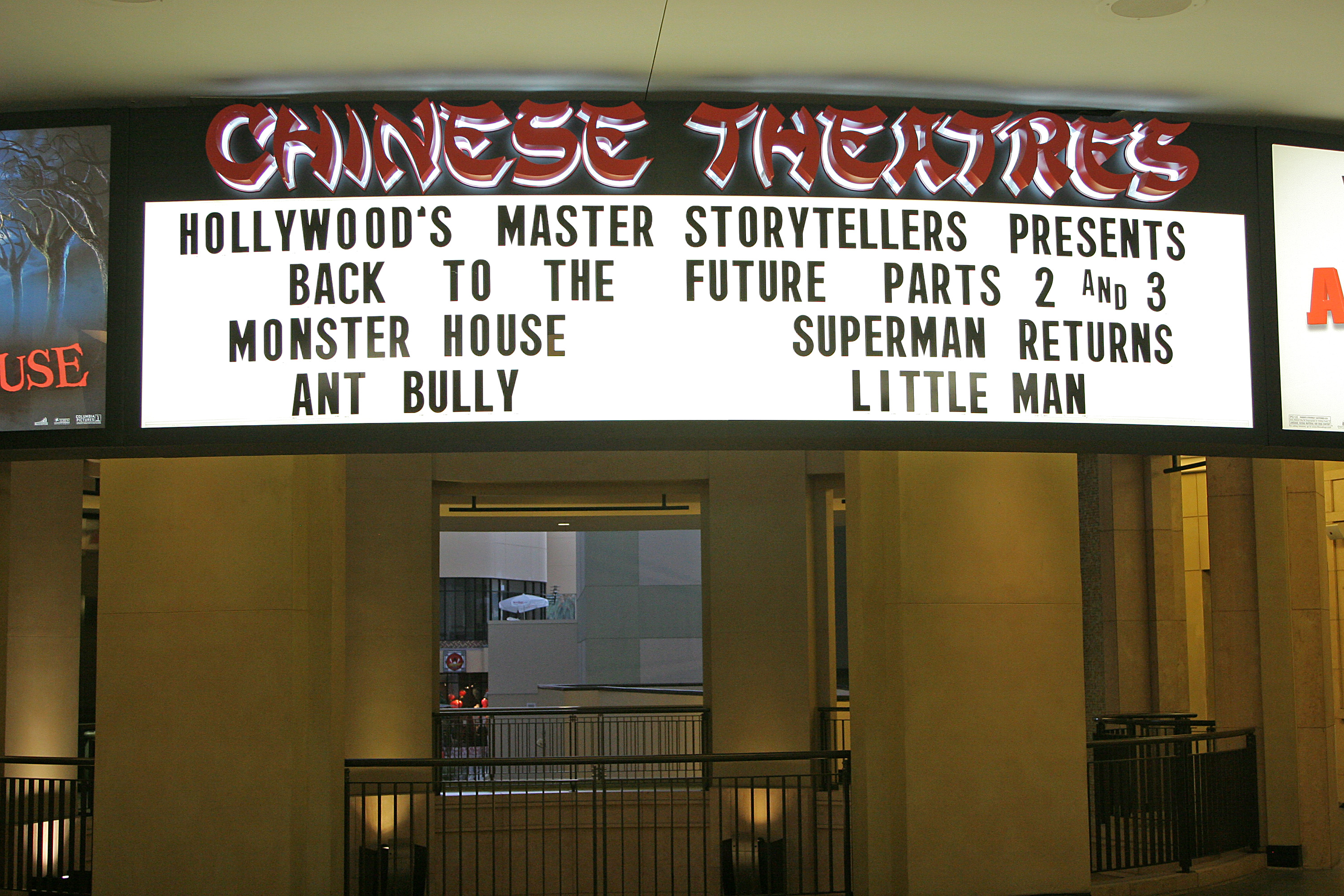 Hollywood's Master Storytellers live at Mann's Chinese Theater in Hollywood, CA.