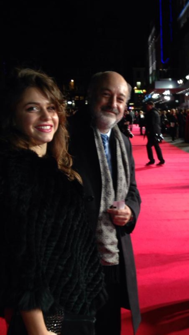 George Chiesa and Francesca Cardinale (niece of Claudia Cardinale) at 