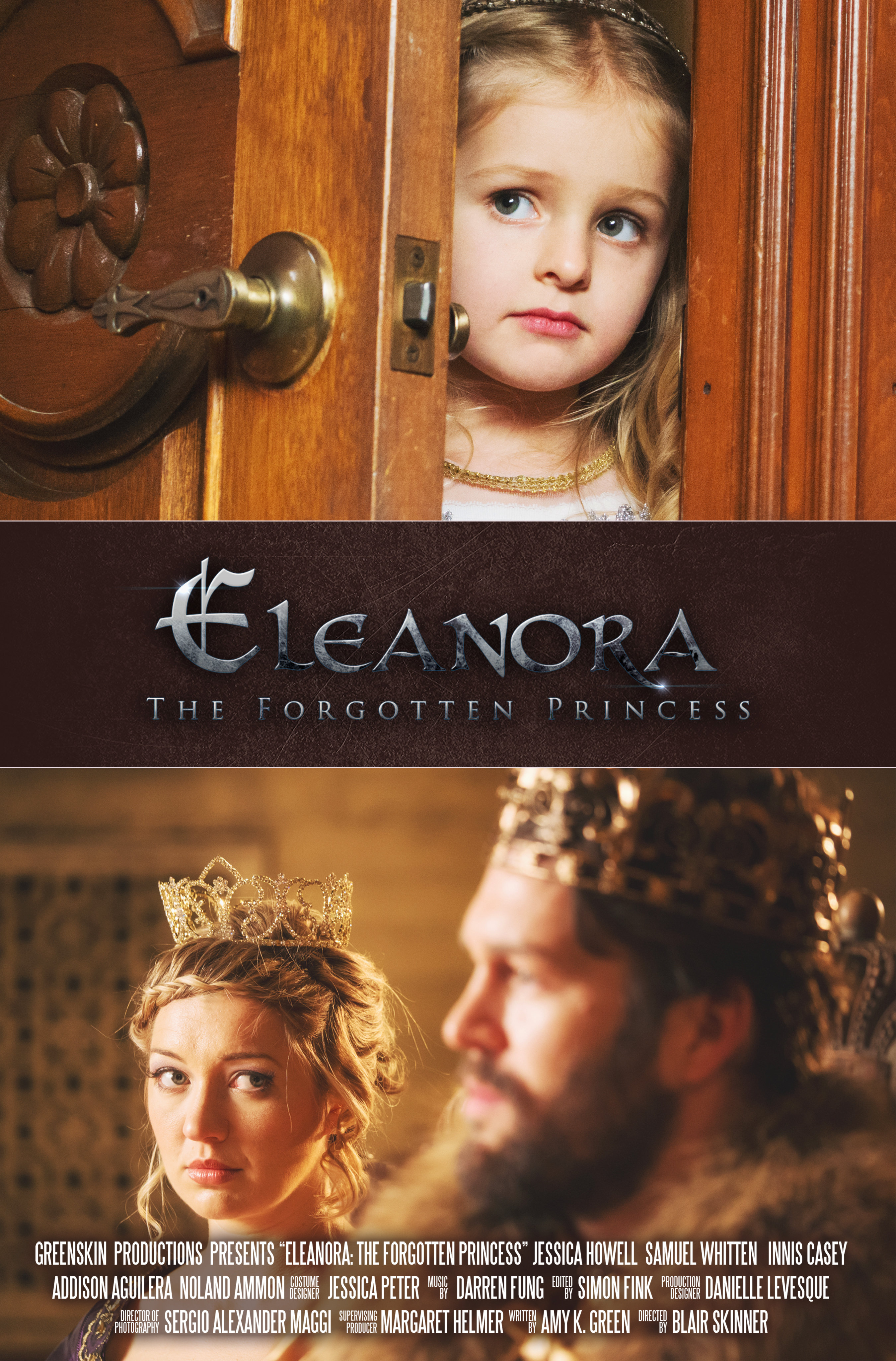 Jessica Howell, Samuel Whitten, Blair Skinner, Amy K. Green and Addison Aguilera in Eleanora: The Forgotten Princess (2015)