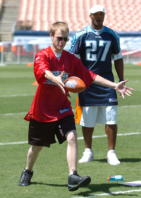 David Gallagher and Eddie George