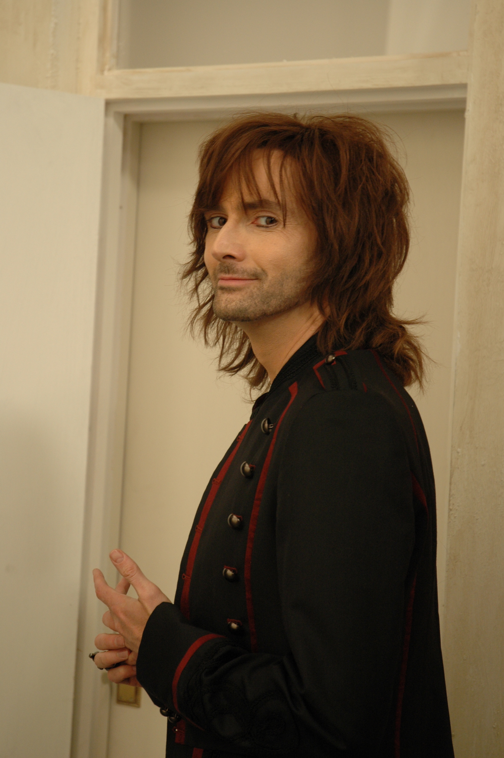 DAVID TENNANT AS 'THE GHOST OF CHRISTMAS PRESENT IN'NAN'S CHRISTMAS CAROL'