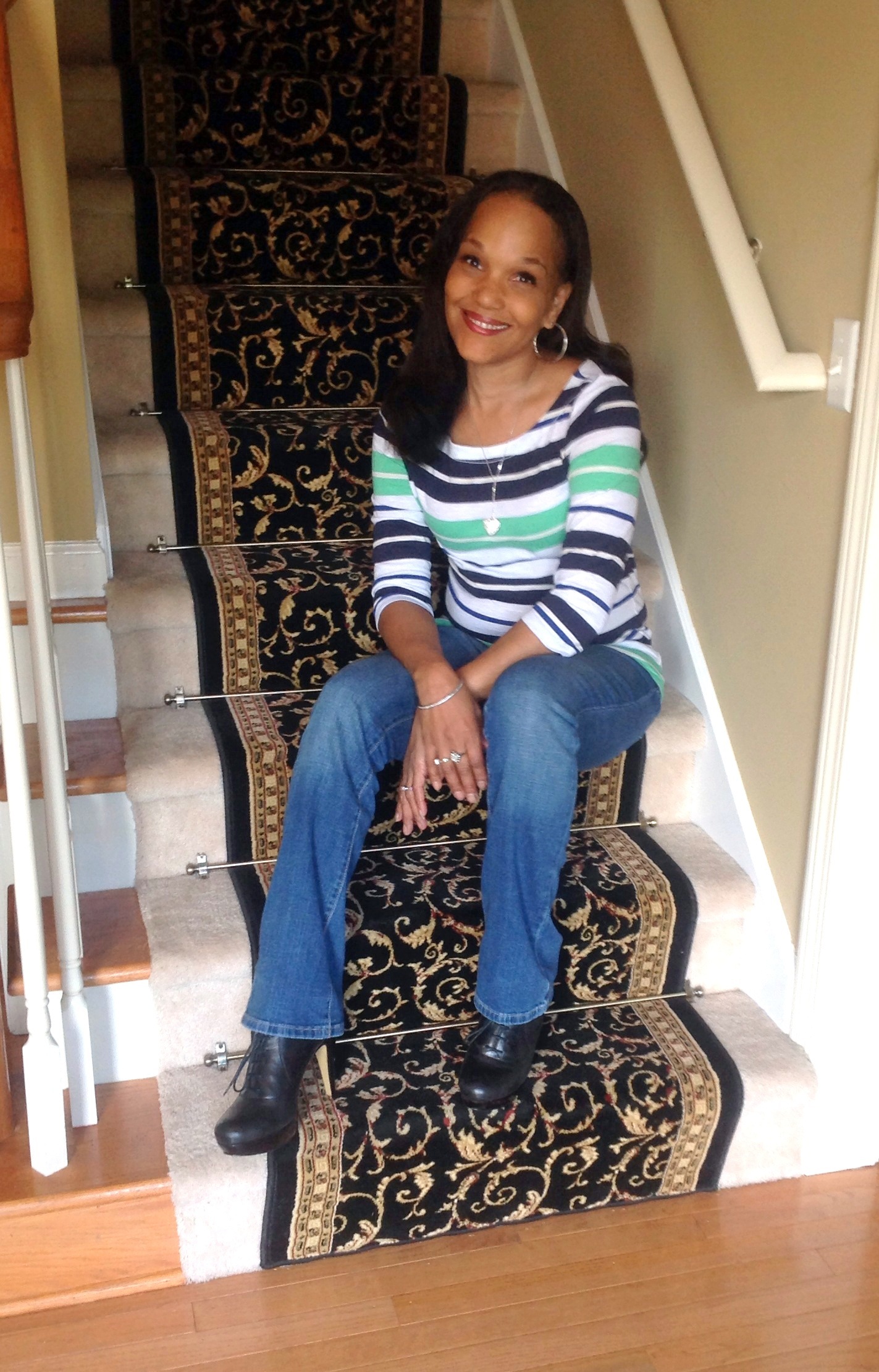 Claudia Jefferson at home