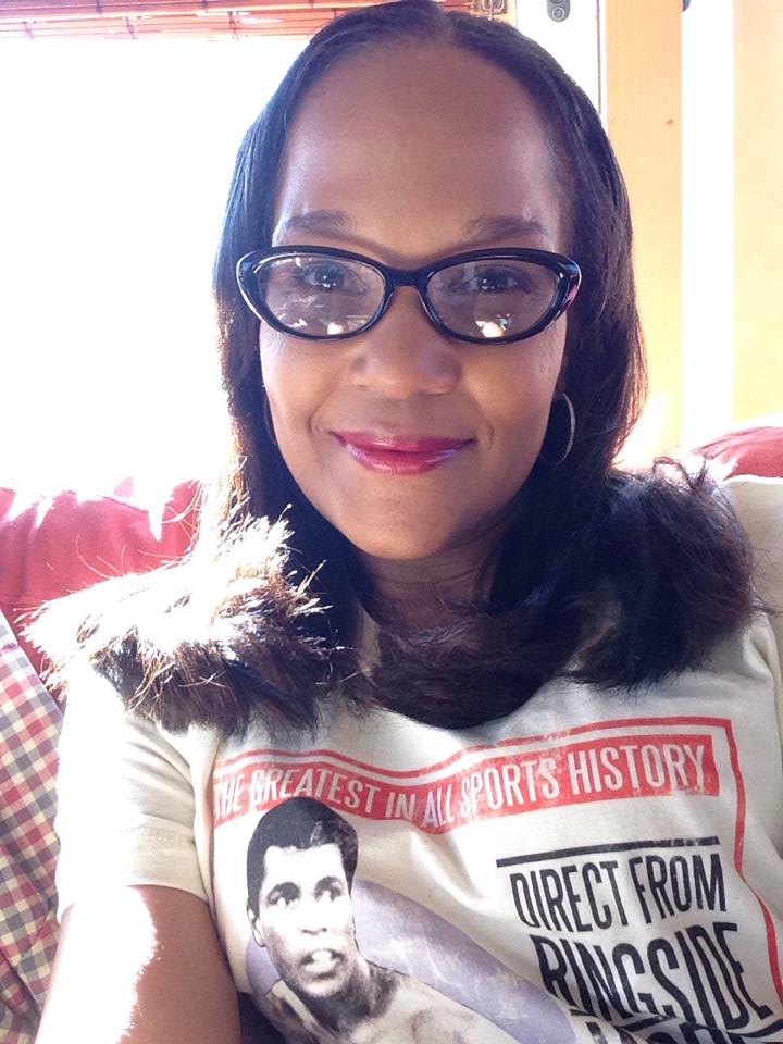 Casual Photo of Claudia Jefferson. An Muhammad Ali, both from Louisville, KY