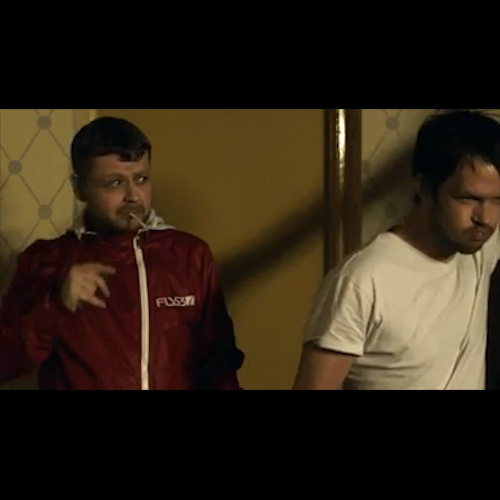 Frame grab from Jim and the tuna featuring Ray Whelan and Ross F Sutherland.