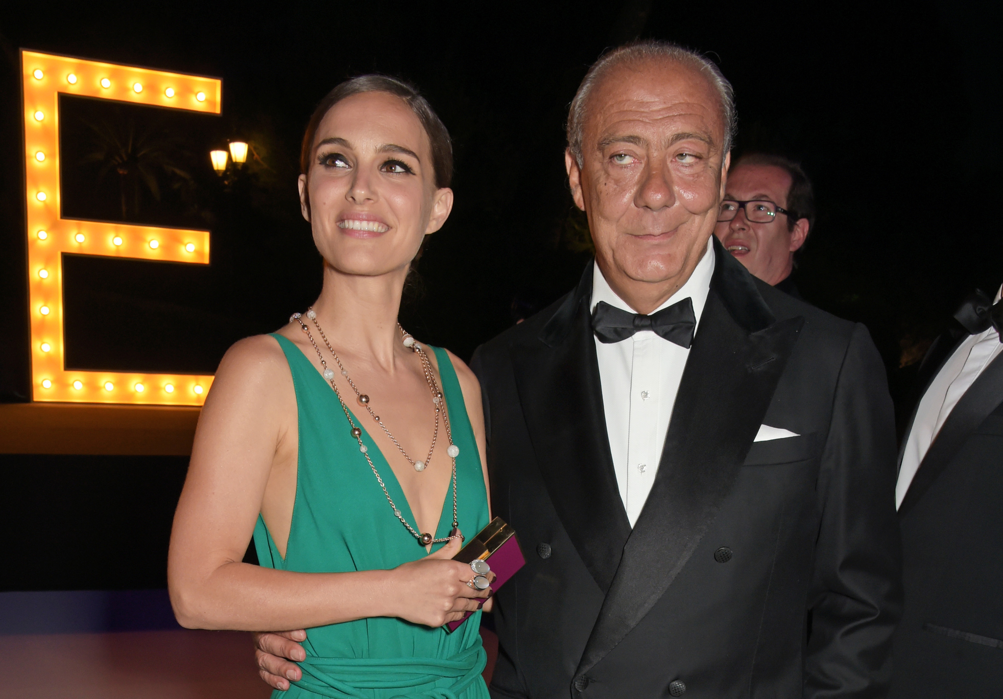 Natalie Portman and Fawaz Gruosi