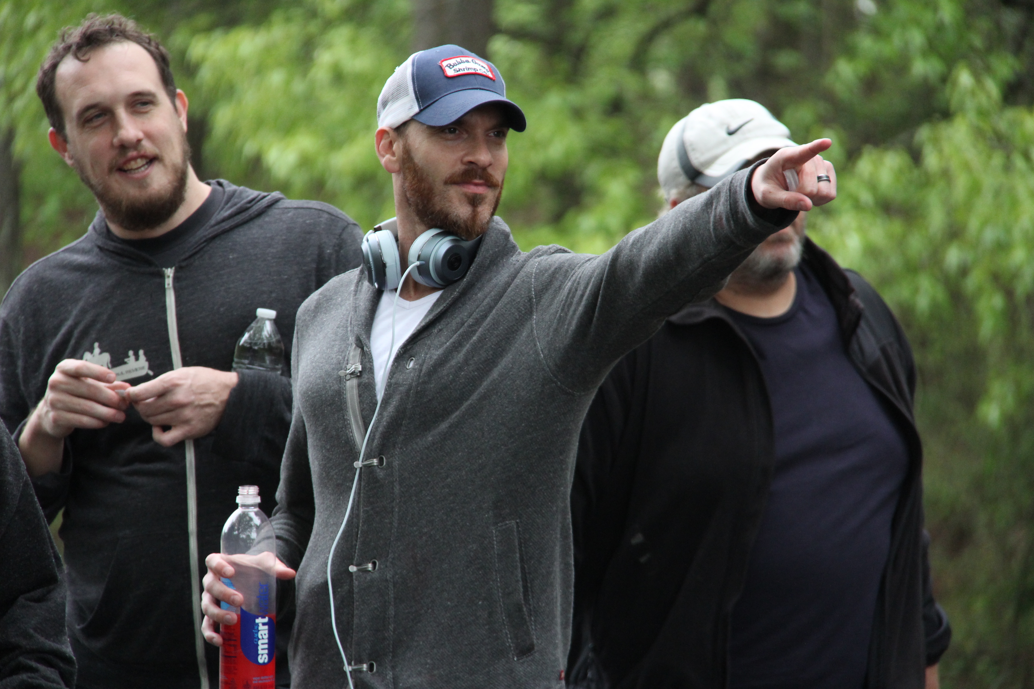 director Jason DeVan on location in Georgia for Tell Me Your Name