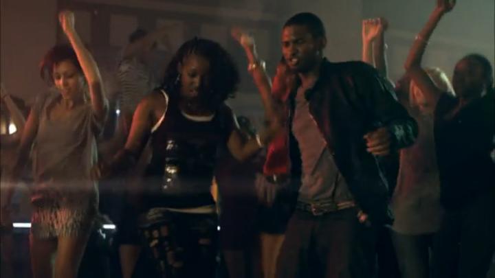 La-Niece on Usher music video