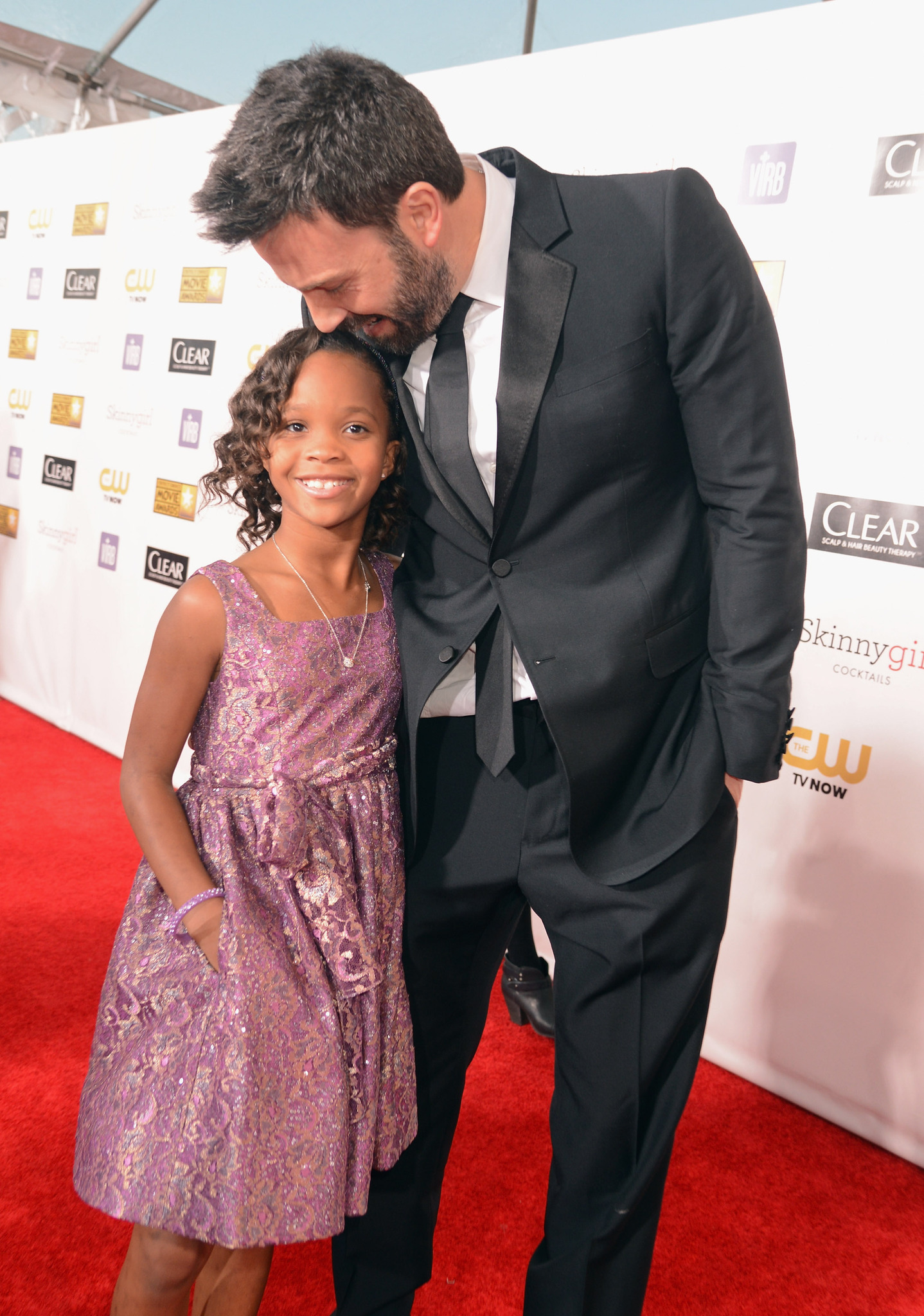 Ben Affleck and Quvenzhané Wallis