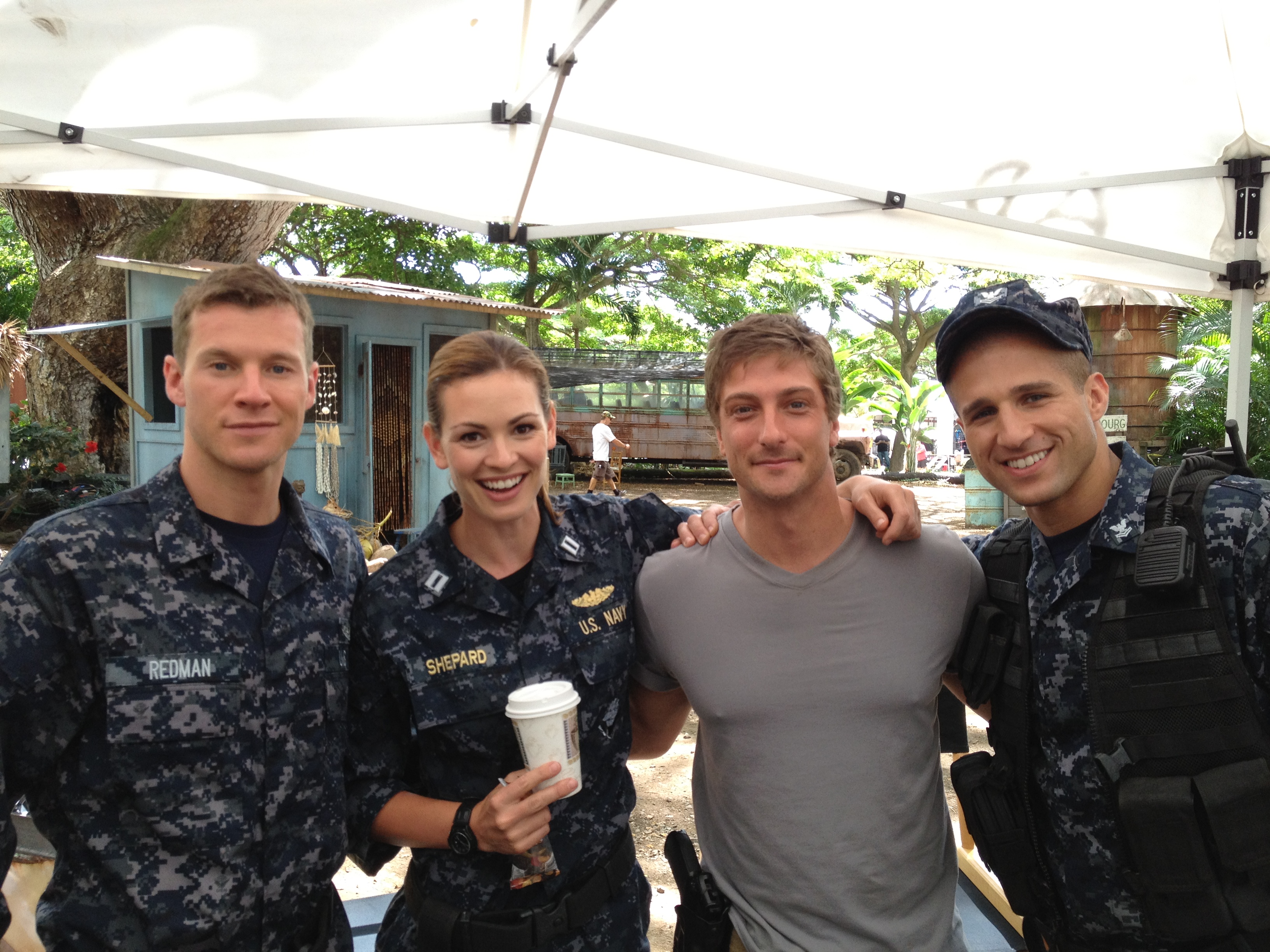 Chad Collins, Daisy Betts, Daniel Lissing and Michael King, ABC's, Last Resort.