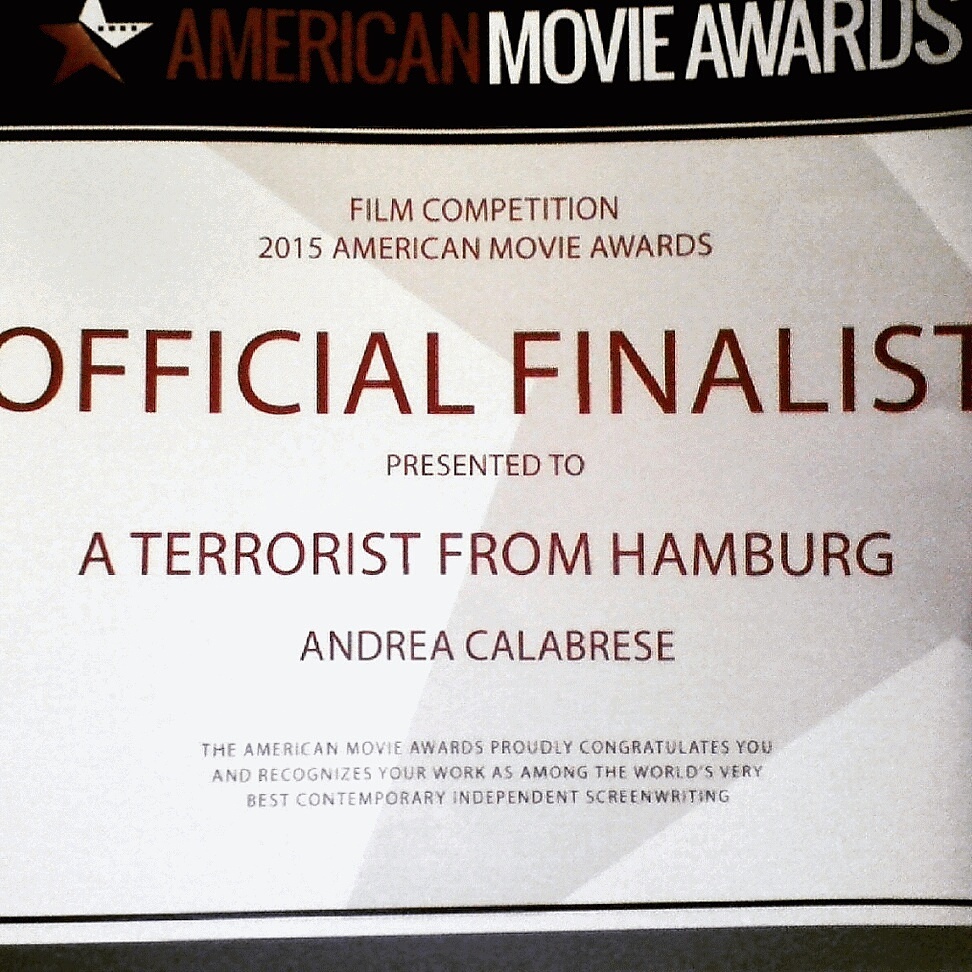 Winner: Best Screenplay Finalist 2015 awarded by http://AmericanMovieAwards.com