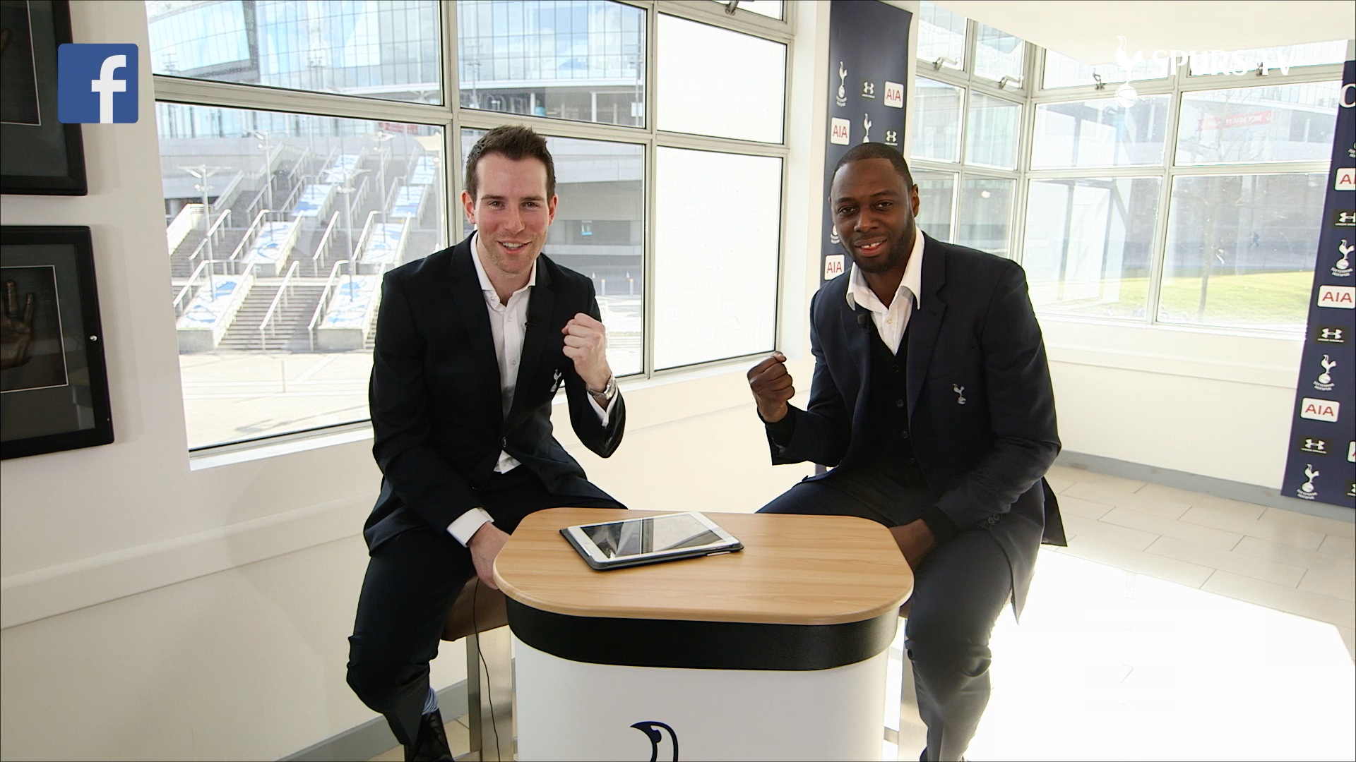 2015: Spurs TV Match Day Show (League Cup final) - Daniel van der Molen and Ledley King end link.