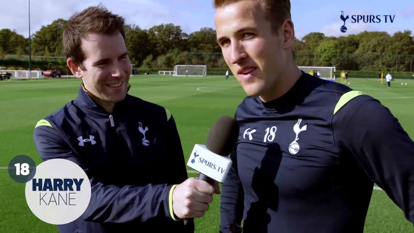 2014: Ball in the Bag Competition - Daniel van der Molen with Harry Kane.