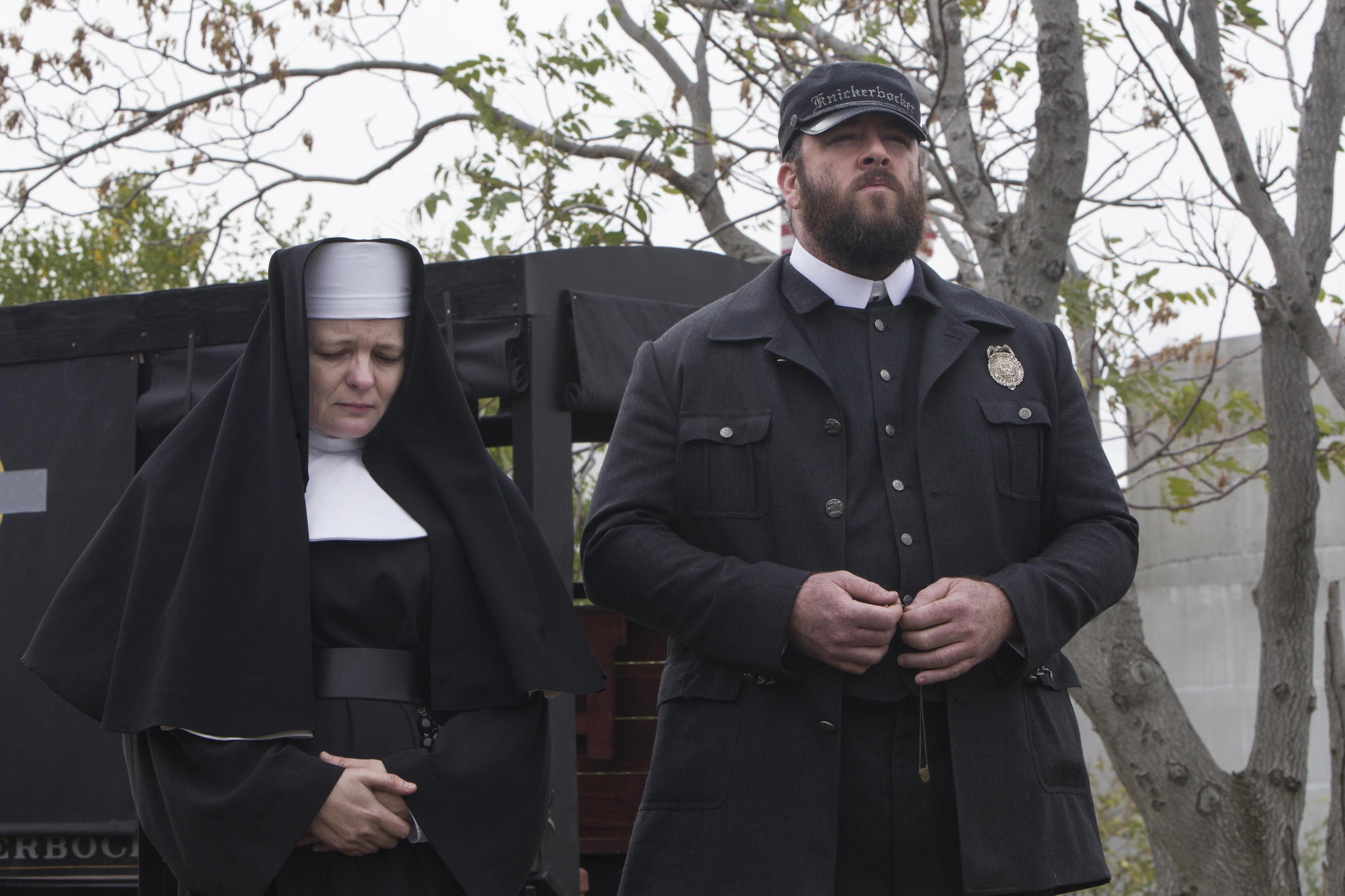 Still of Cara Seymour and Chris Sullivan in The Knick (2014)