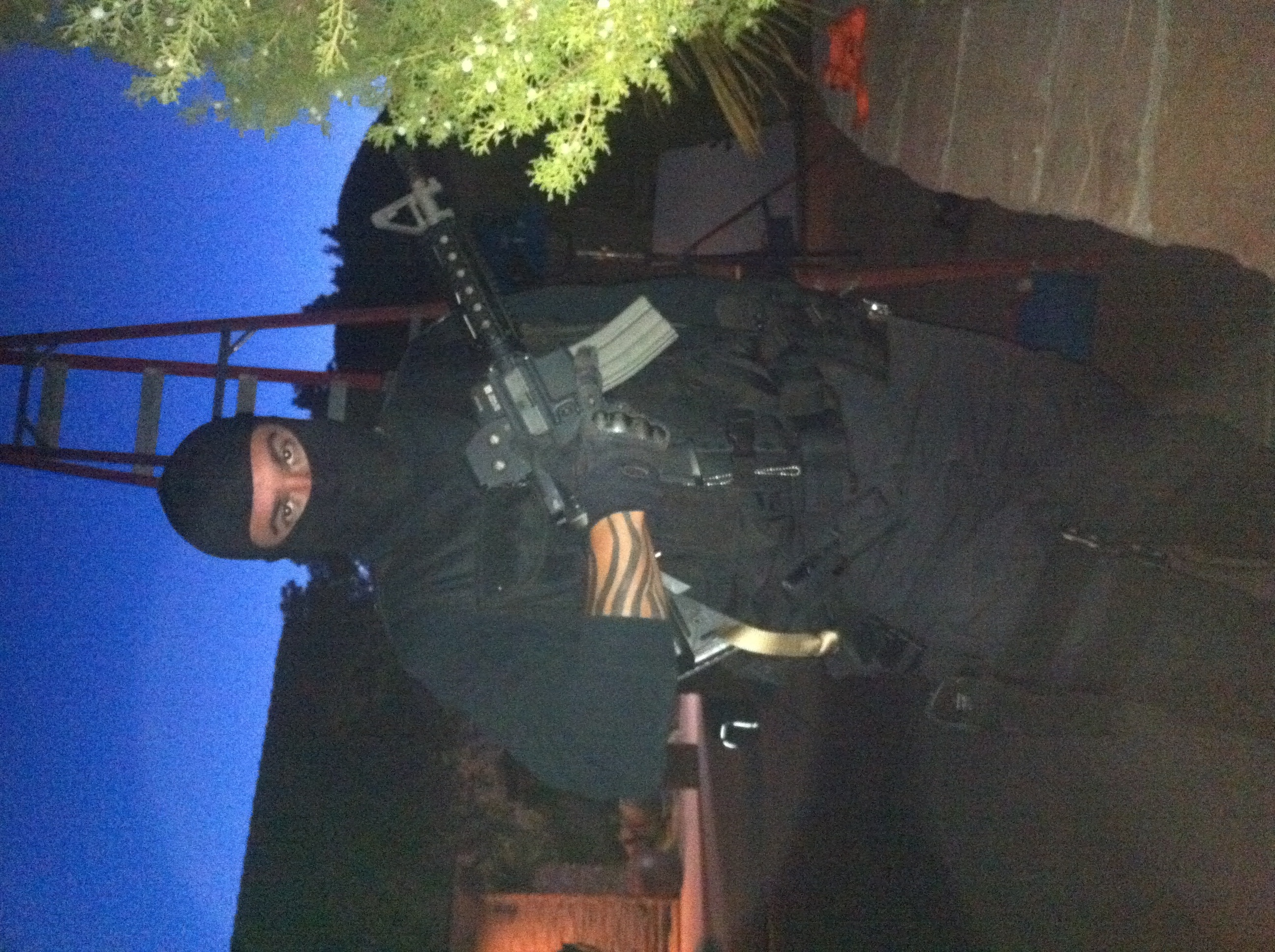As Swat team member (Time Warrior)