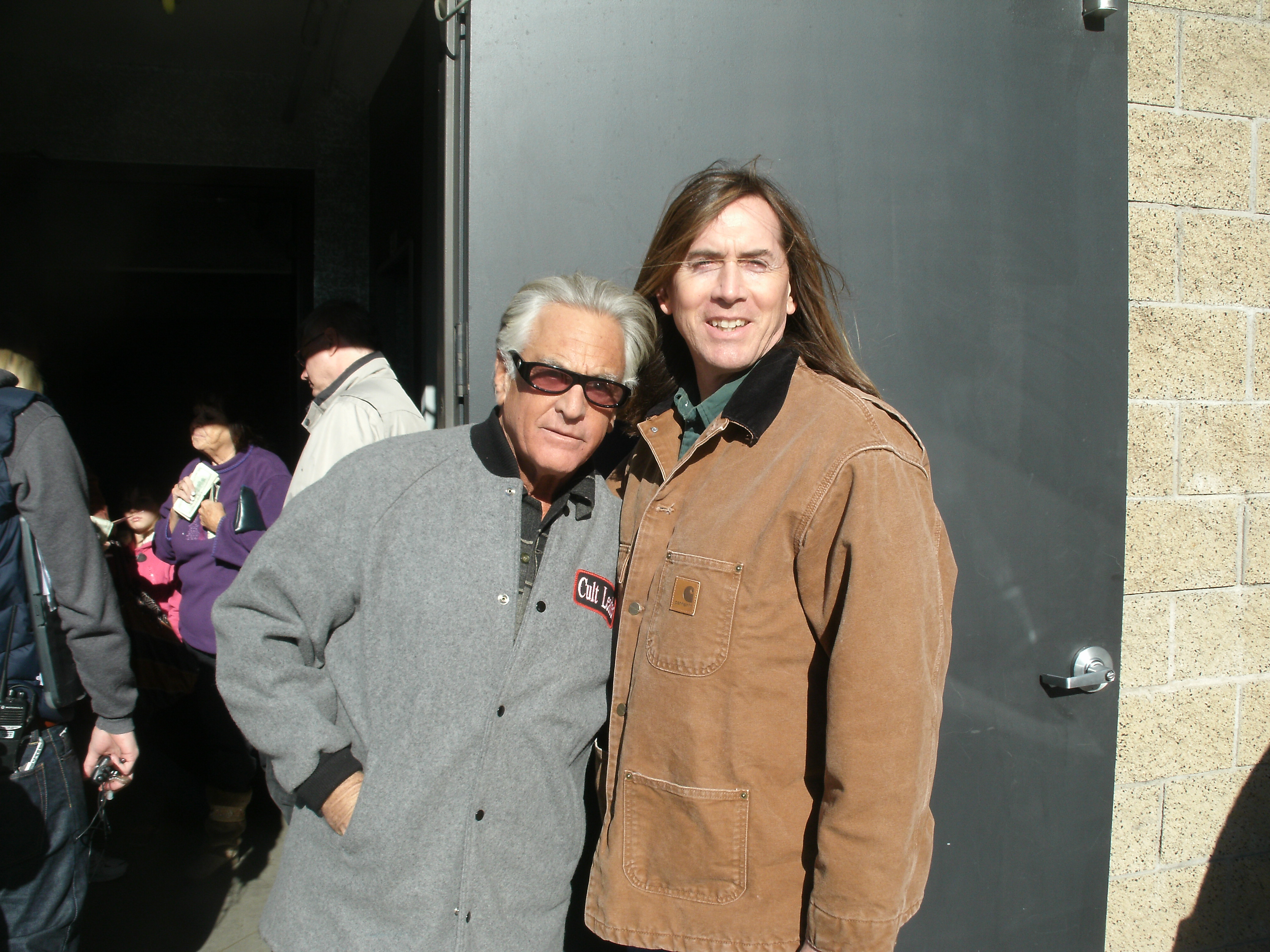 With Barry Weiss filming an episode of 