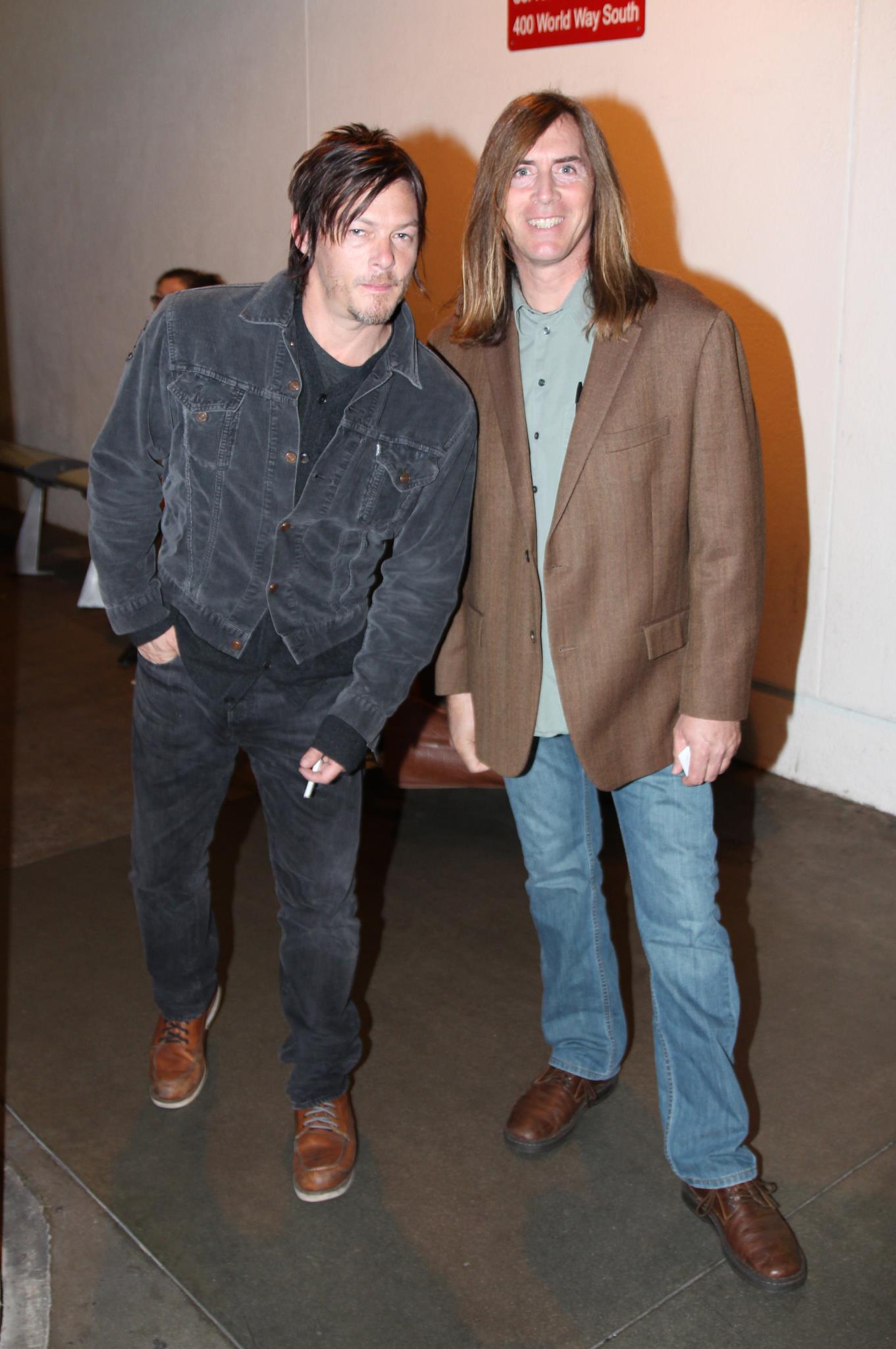 With Norman Reedus from AMC's 