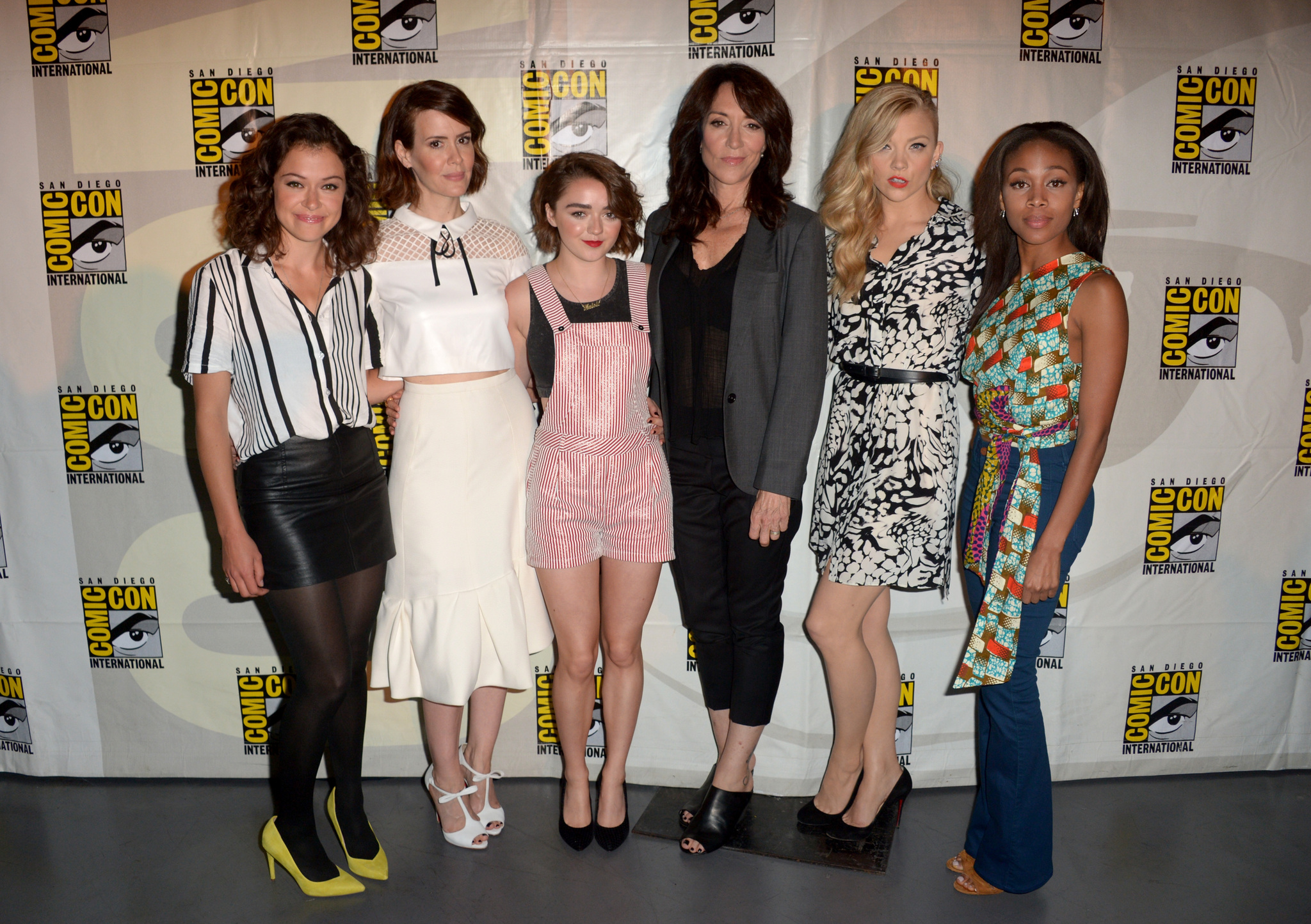 Sarah Paulson, Katey Sagal, Tatiana Maslany, Natalie Dormer, Nicole Beharie and Maisie Williams