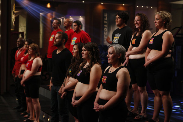 Still of Dolvett Quince, Christine Pickler, Emily Joy, Chism Cornelison, Mark Cornelison, Buddy Shuh, Jeremy Britt, Cassandra Sturos and Conda Britt in The Biggest Loser (2004)