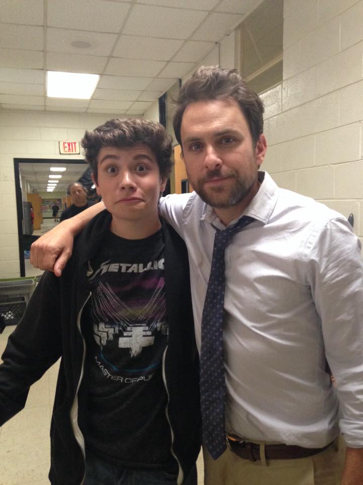 On Set of Fist Fight with Charlie Day