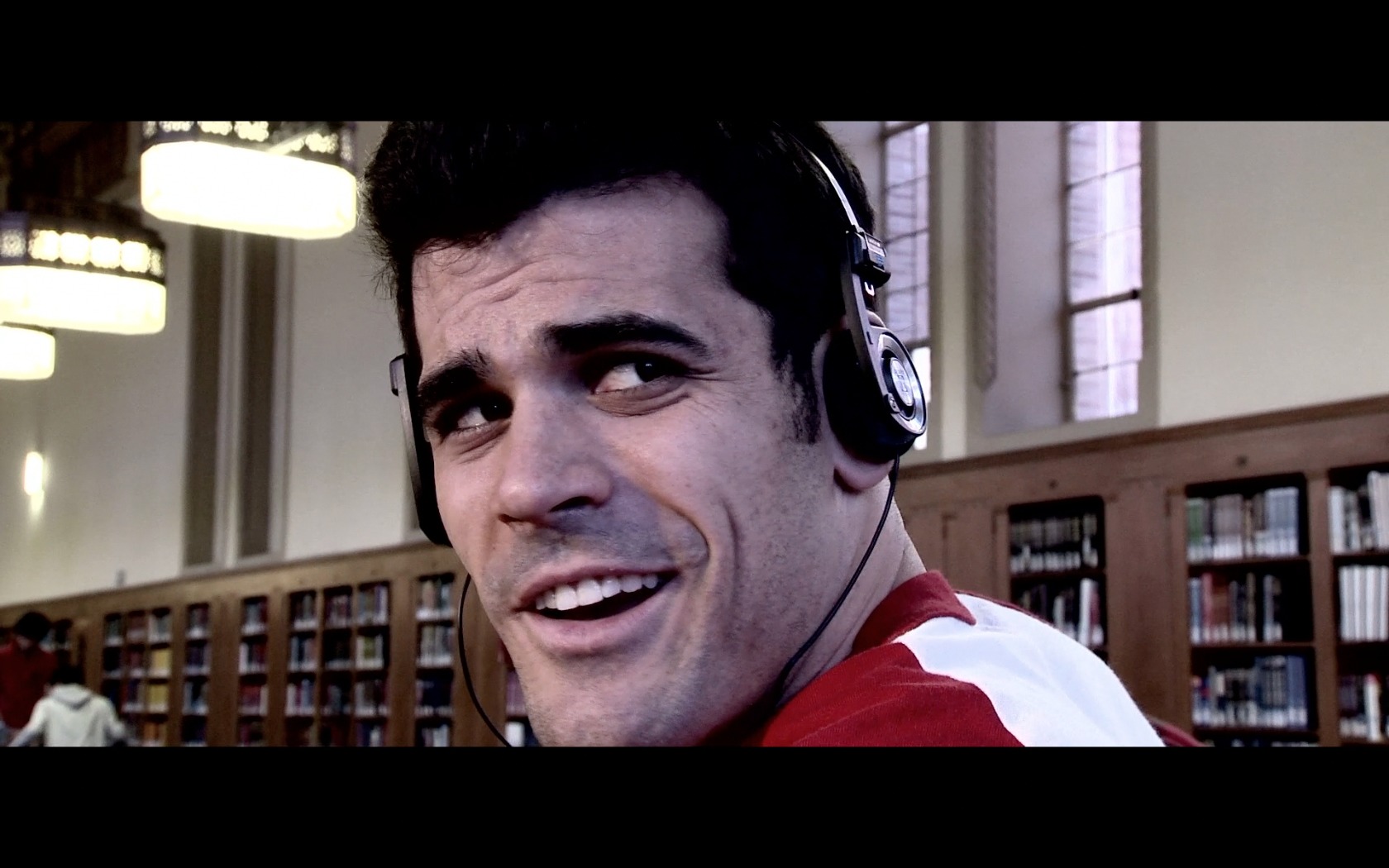 Dave Honigman as the Jock in a scene directed by Nathan Ellis.