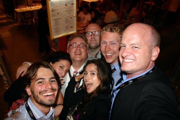 Fabrice Renucci, Christina Pastor, Mikkel Kastberg, Martin Boserup, Allen Wolf. Cannes 2009