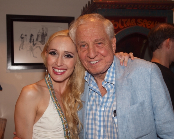 Suzanne Jolie and Garry Marshall at the Falcon Theater