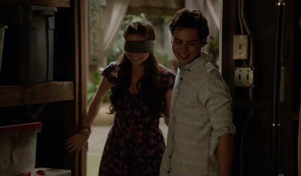 Caitlin Carver and Jake T. Austin on The Fosters