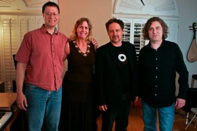 Composer Mark Isham and Composer Matthias Weber with Vance and Tracey