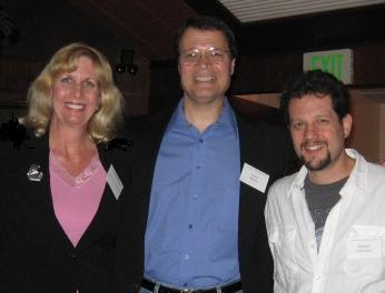 Composer Michael Giacchino with Tracey and Vance at the SCL Annual Meeting