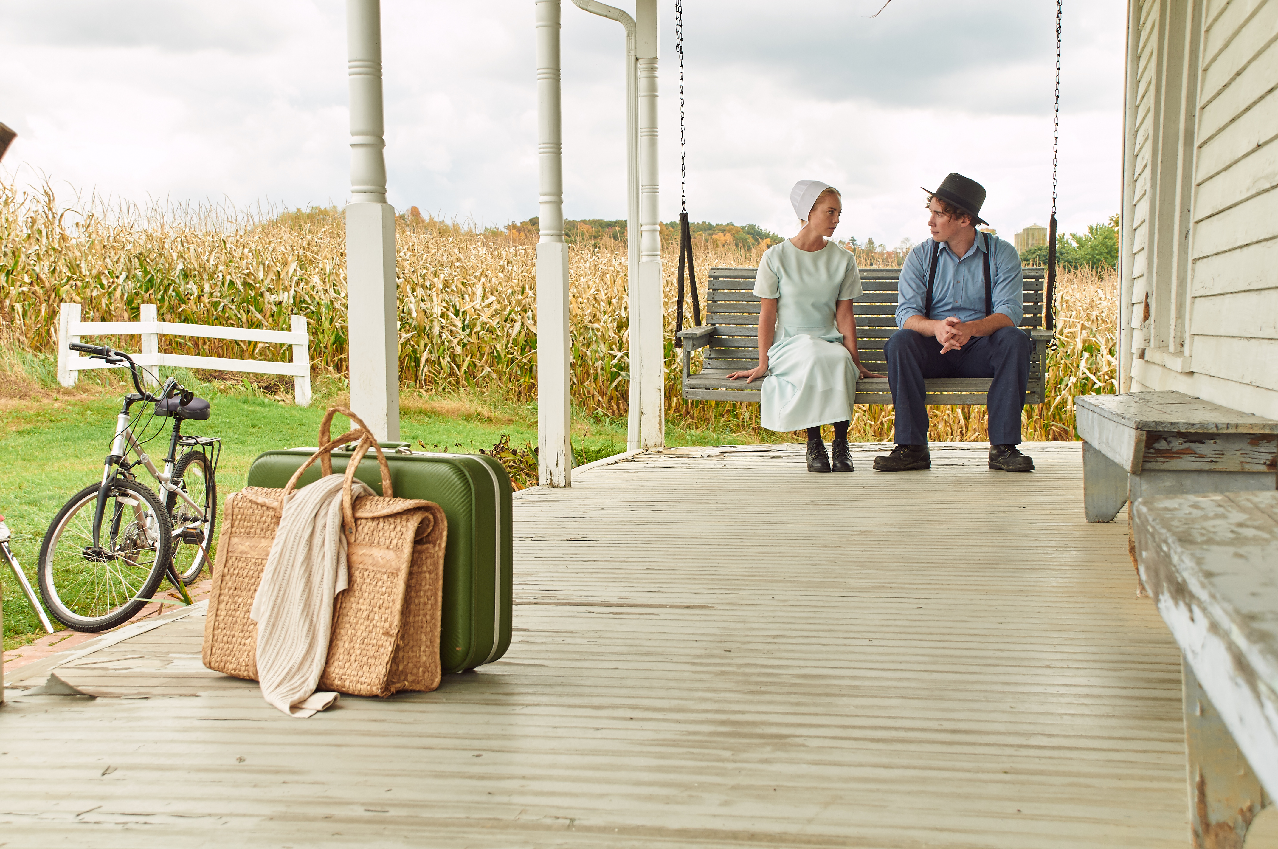 Still of Danielle Chuchran and Kellen Boyle in Love Finds You in Charm (2015)