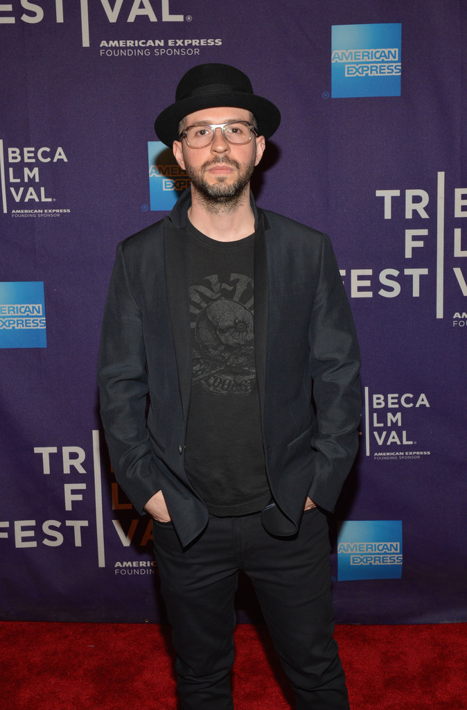 Director Dave Carroll on the red carpet for the feature documentary 'Bending Steel' at the 2013 Tribeca Film Festival.