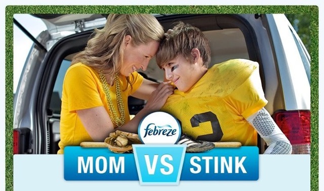 Griffin shoot for Febreze for Facebook promo.