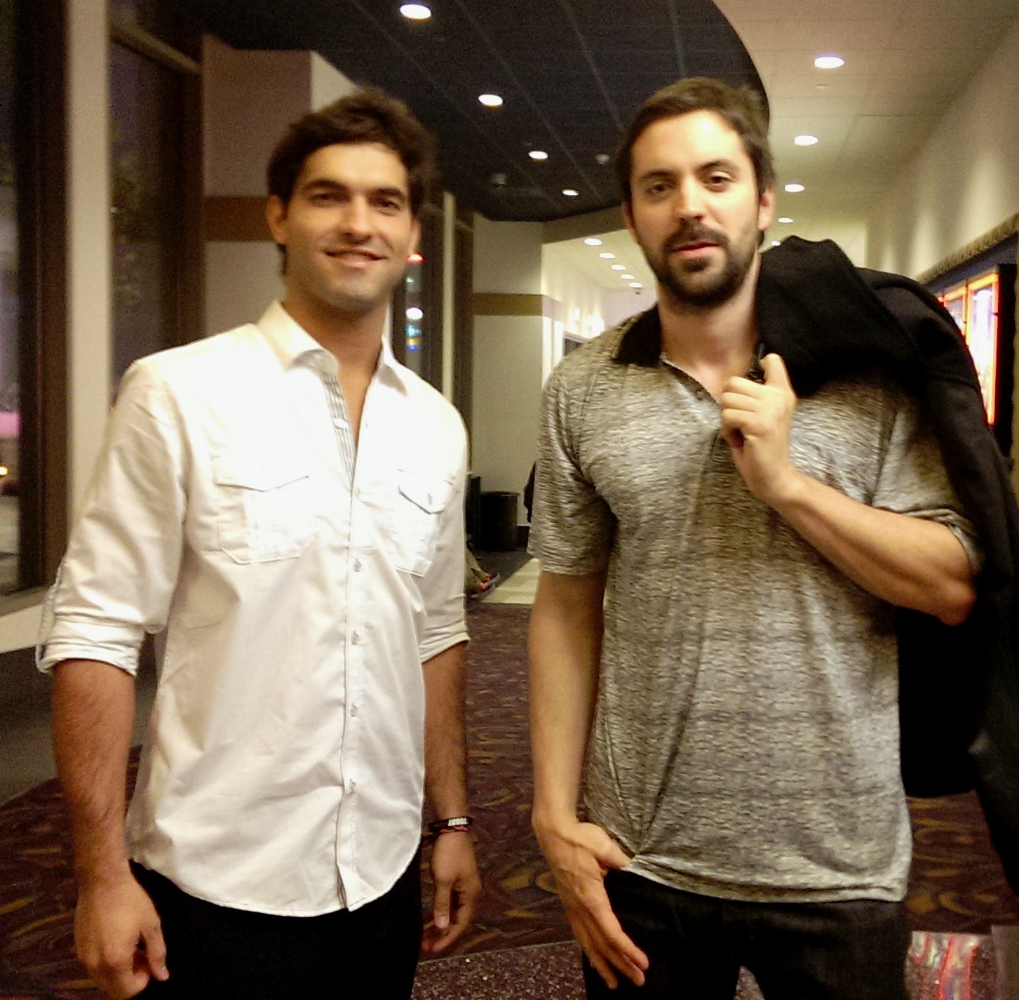 Mikel Beaukel and Rhys Coiro LA FEMME FILM FESTIVAL 2013