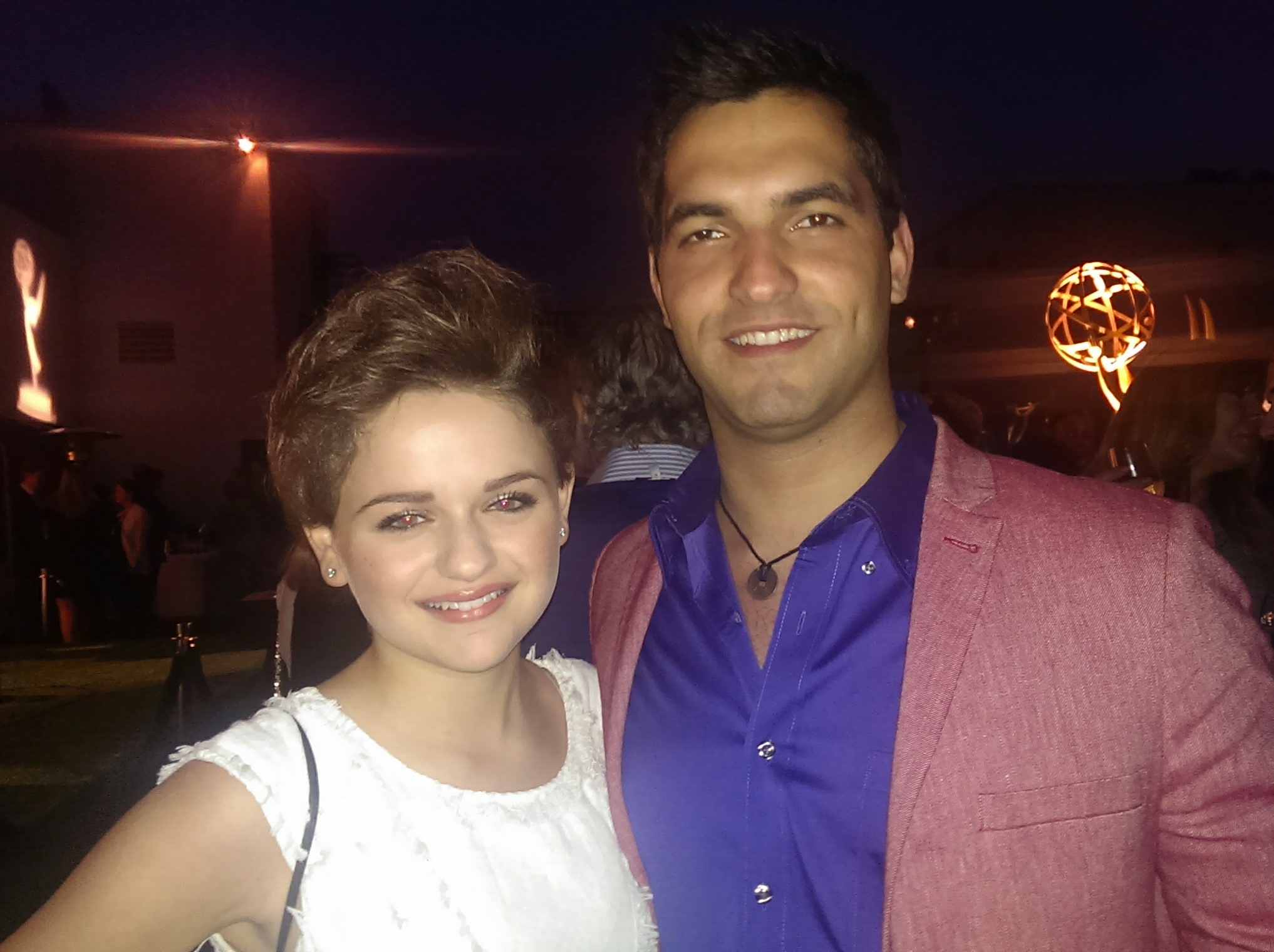 MIKEL Beaukel & Joey King at Producer's Party