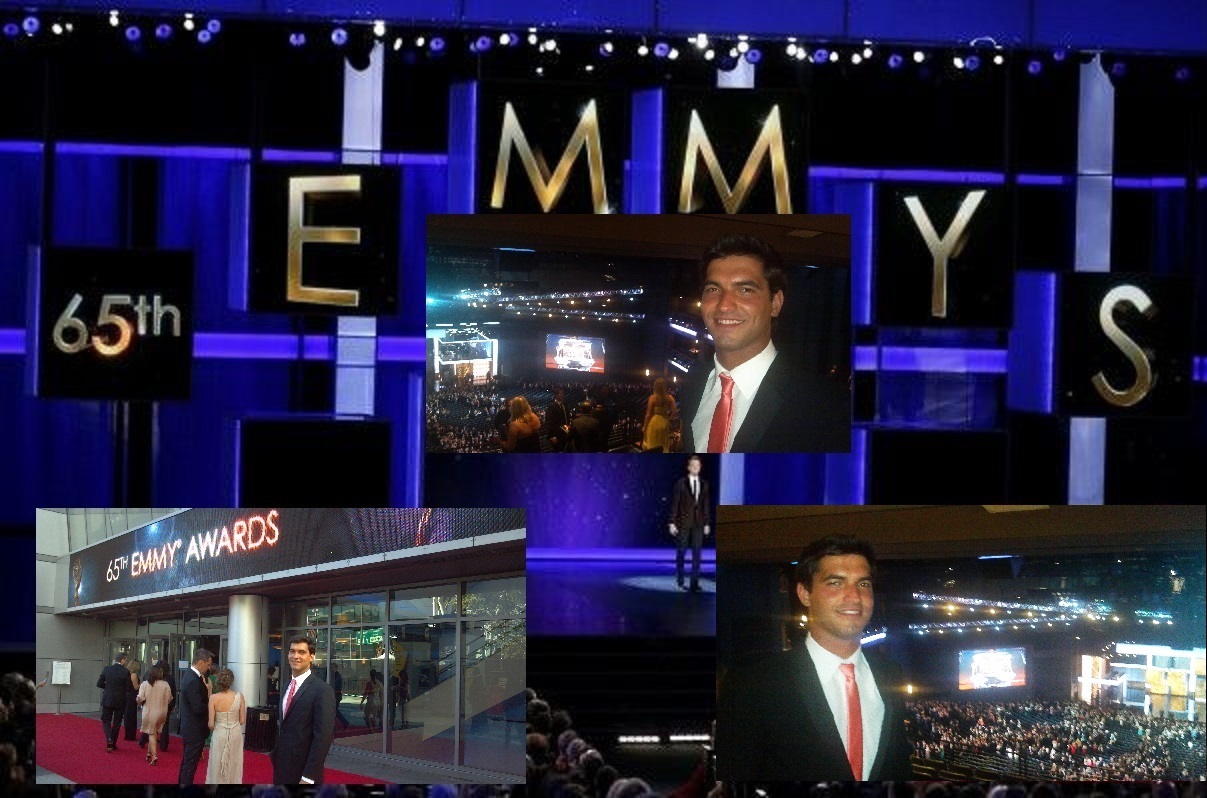 Mikel Beaukel at The 65th EMMY AWARDS